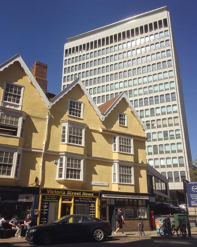 Redcliffe buildings in Bristol